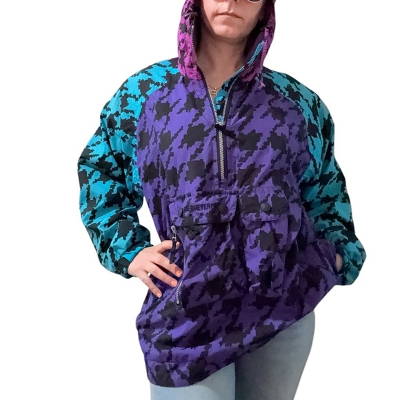 Vintage winter weather snow Pullover Jacket size S - Picture 1 of 6